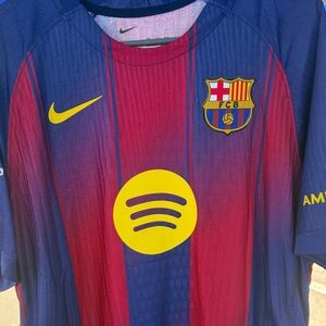 Nike Barcelona Blue and Red Jersey lamine Yamal #10
